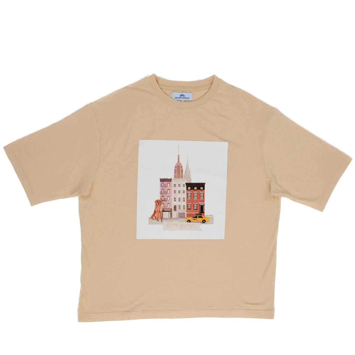 Rani in NYC Drop Shoulder Graphic T-Shirt