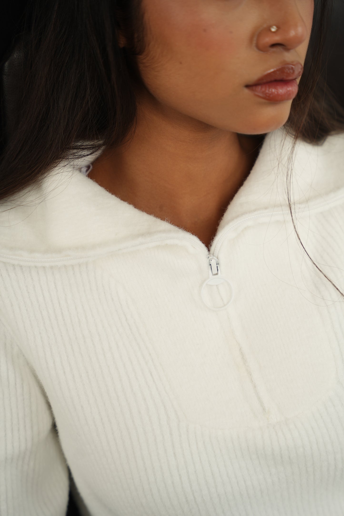 Frost Zip Collar Jumper