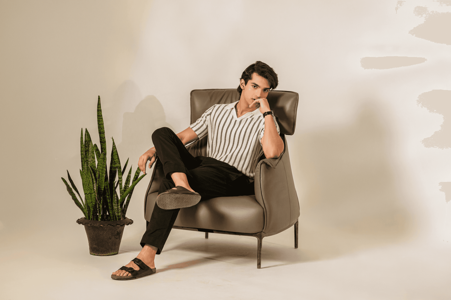 Roma Striped Polo