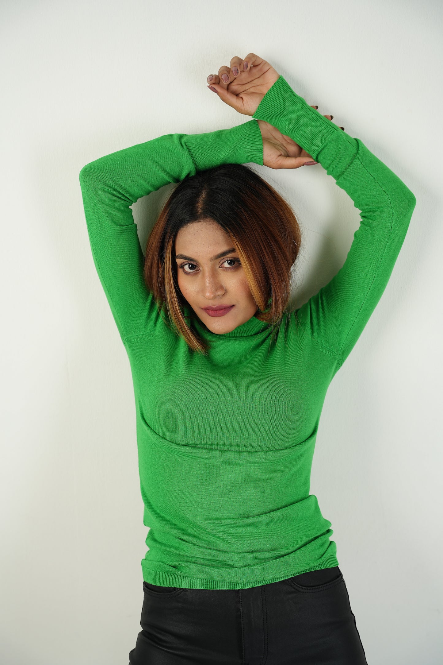 Kelly Green Turtleneck