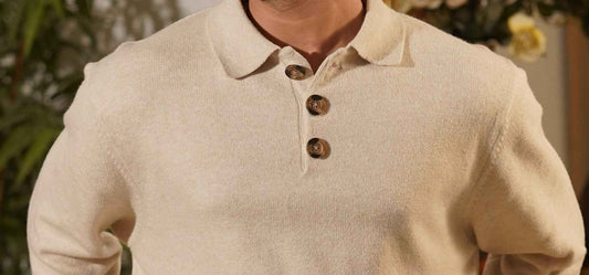 Jacob Textured Sand Polo