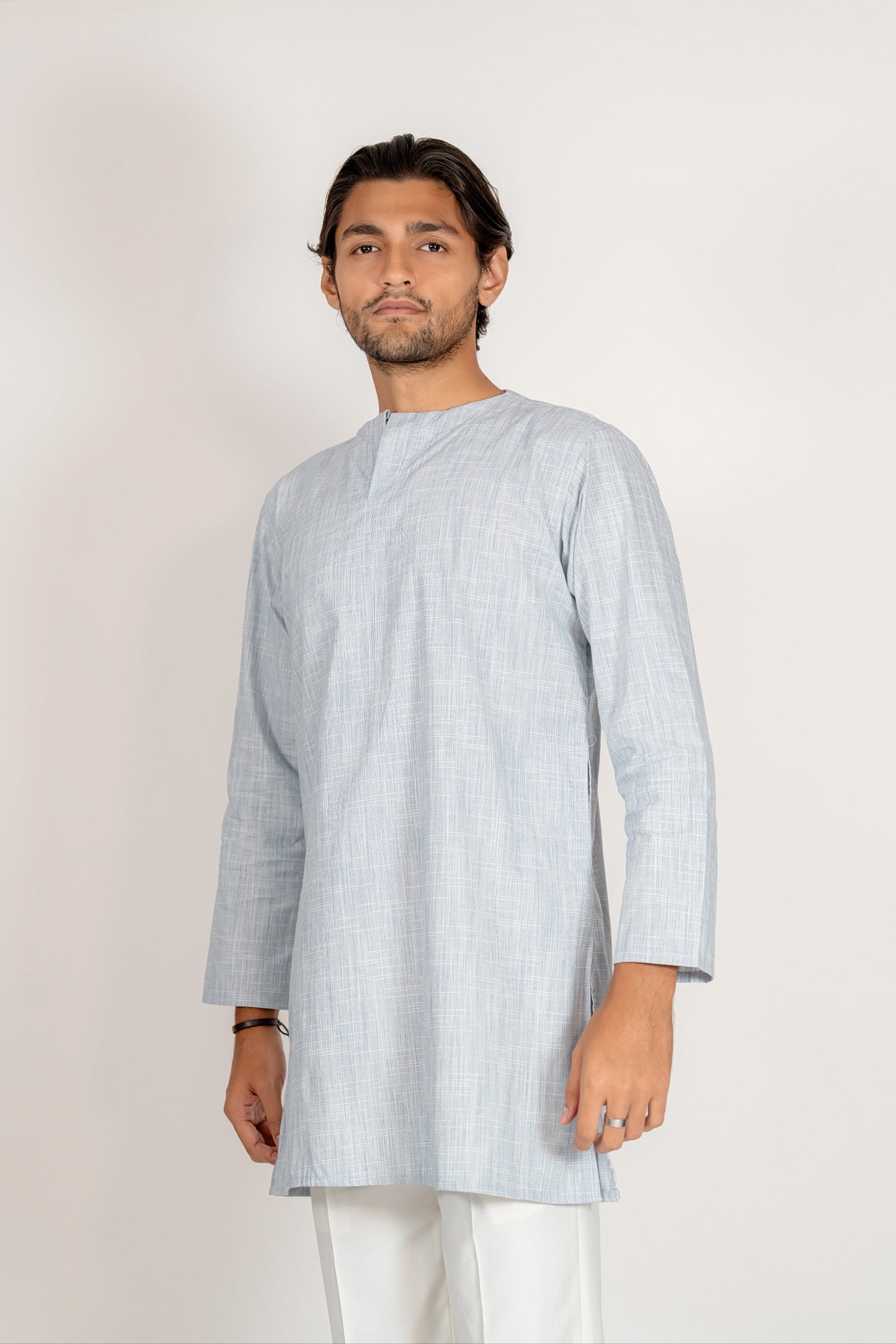 Kiyaan Khaadi Panjabi – Light Blue
