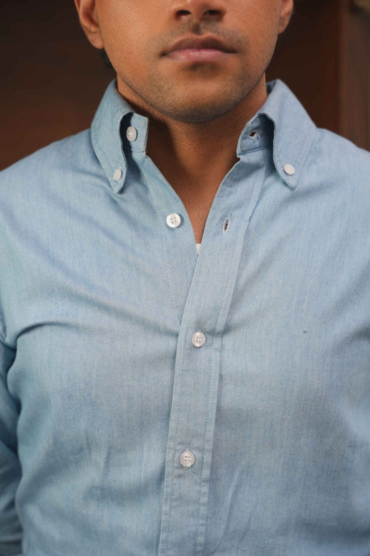 Giorgio Chambray Denim Shirt