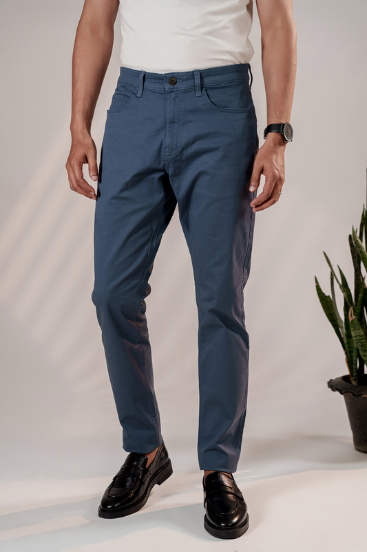 Steel Blue Essential Chinos