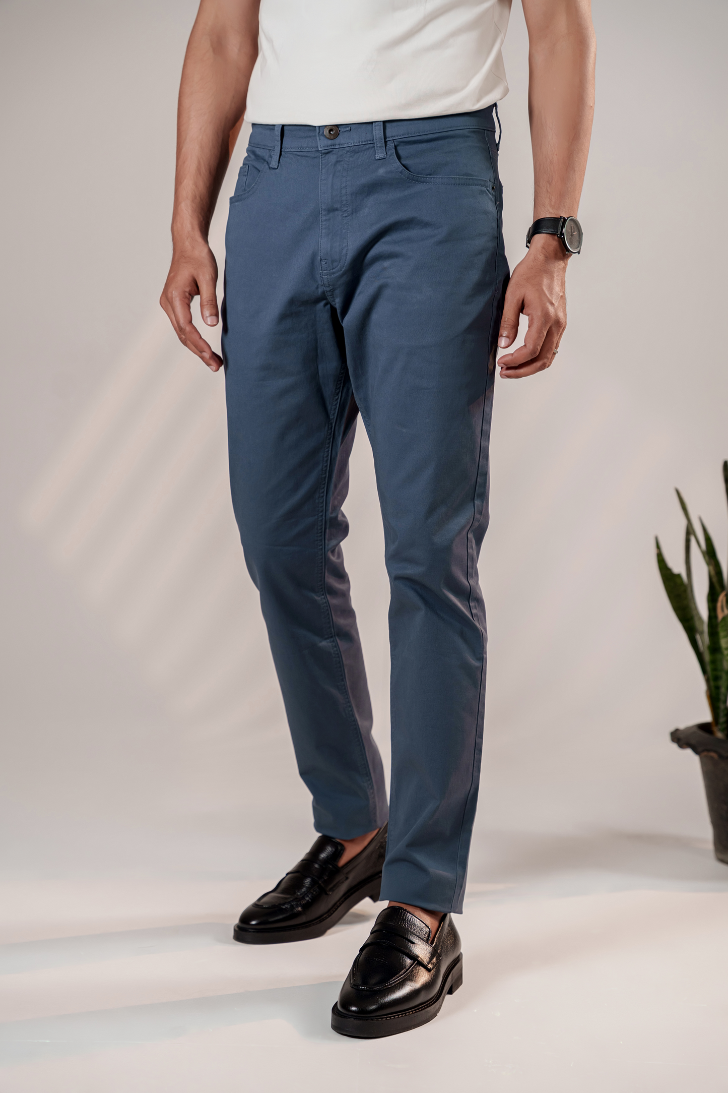 Steel Blue Essential Chinos