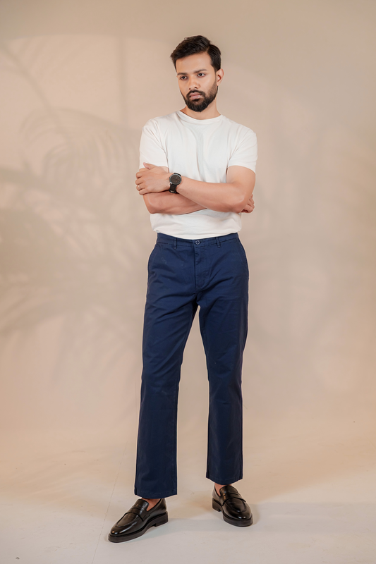 Navy Essential Chinos