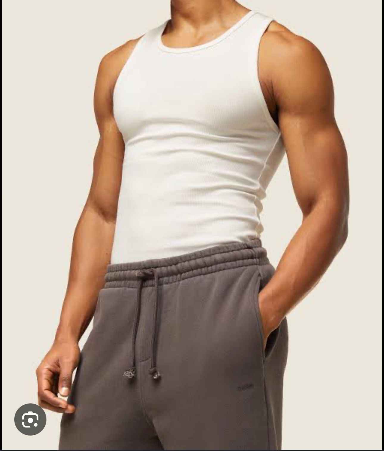 Modern Classic White Tank Top