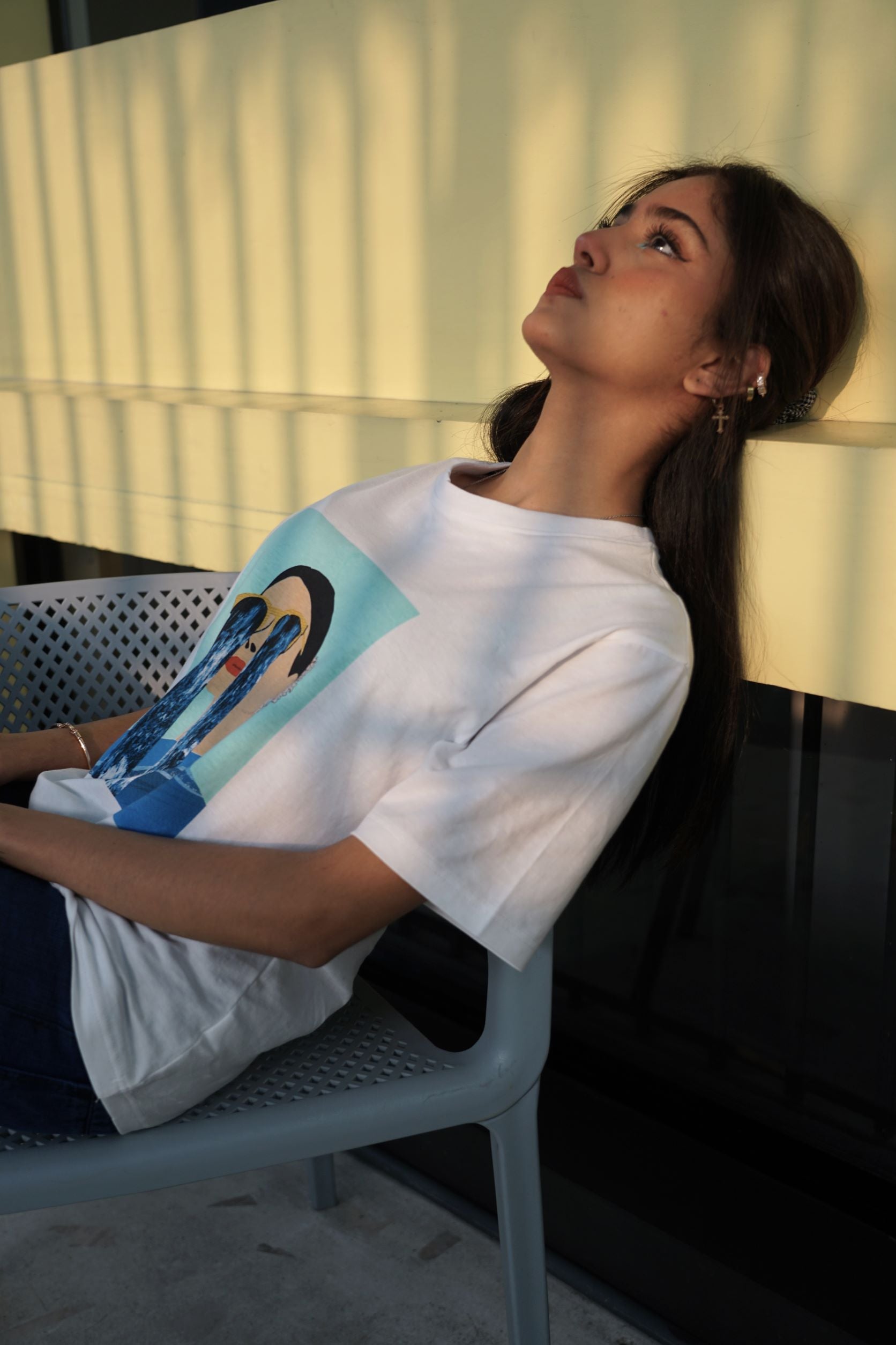 Feeling Blue Tee - Bosphorus Fashion Ltd.