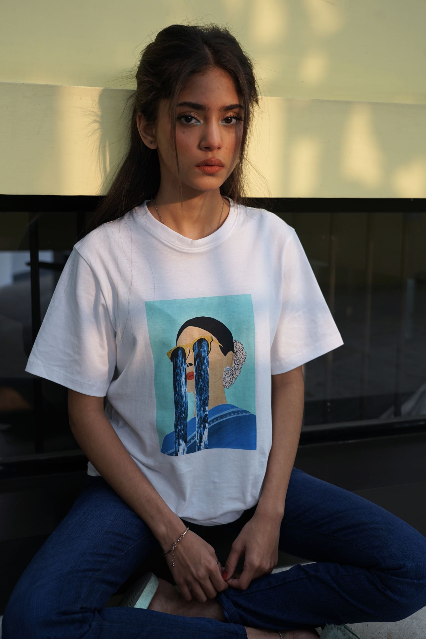 Feeling Blue Tee - Bosphorus Fashion Ltd.