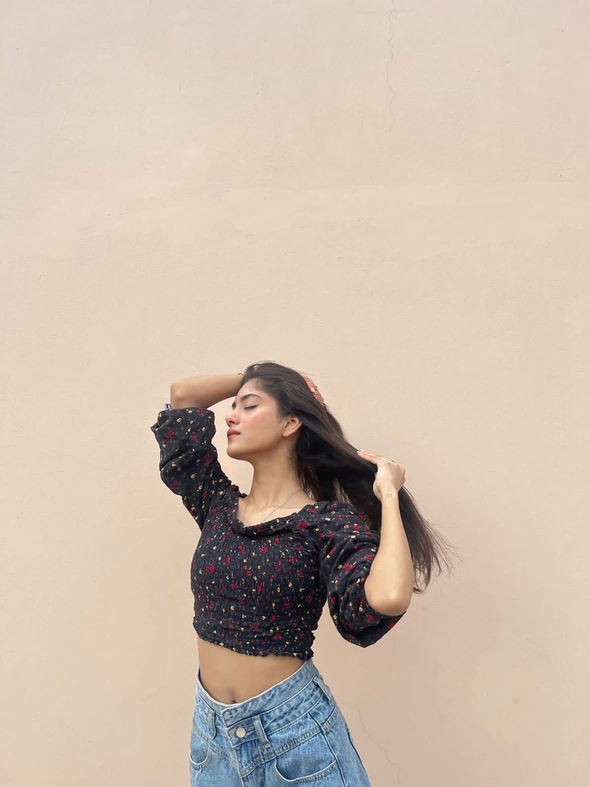 Black Smocked Top - Bosphorus Fashion Ltd.