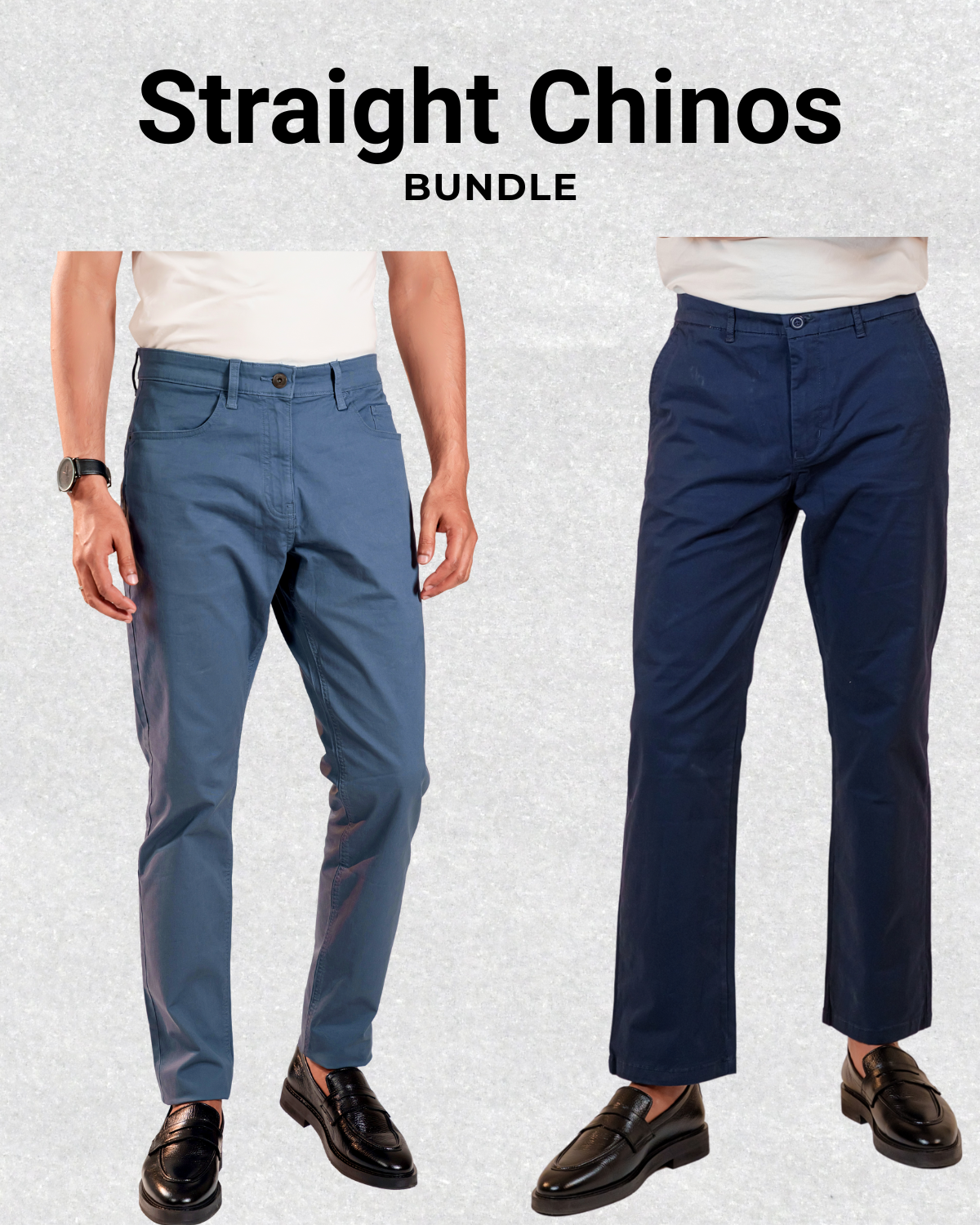 Straight Chinos Bundle