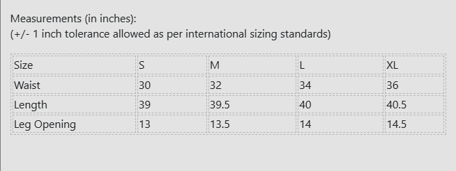 Comfit Trousers – Black