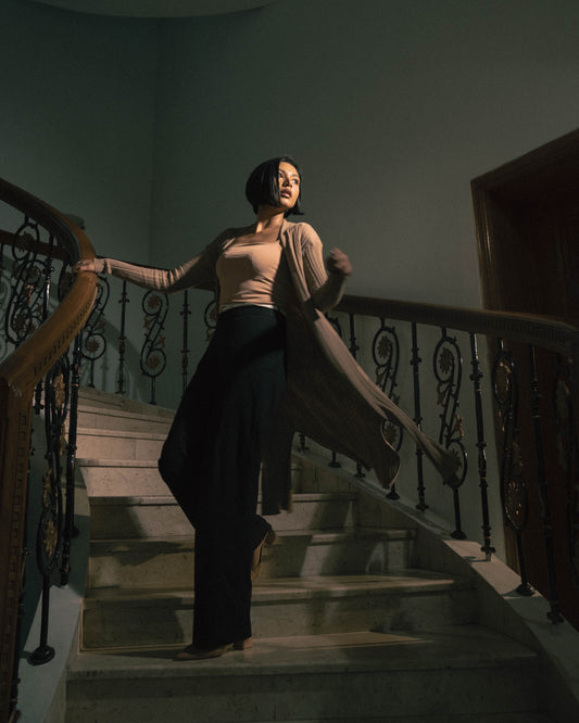 Mocha Longline Cardigan