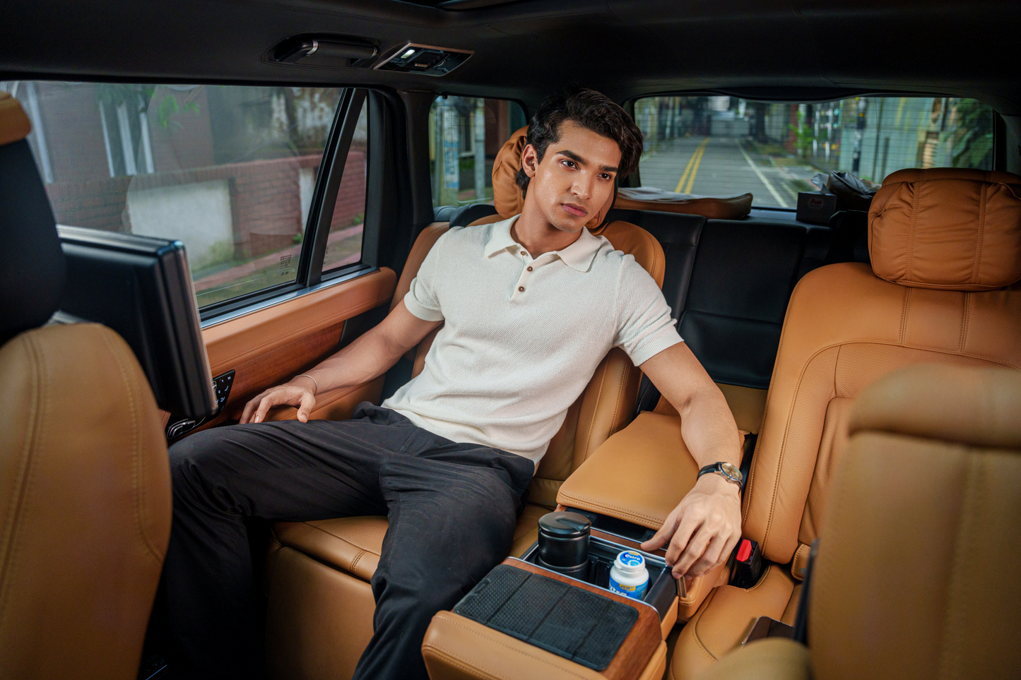 Florence Blanco Knit Polo