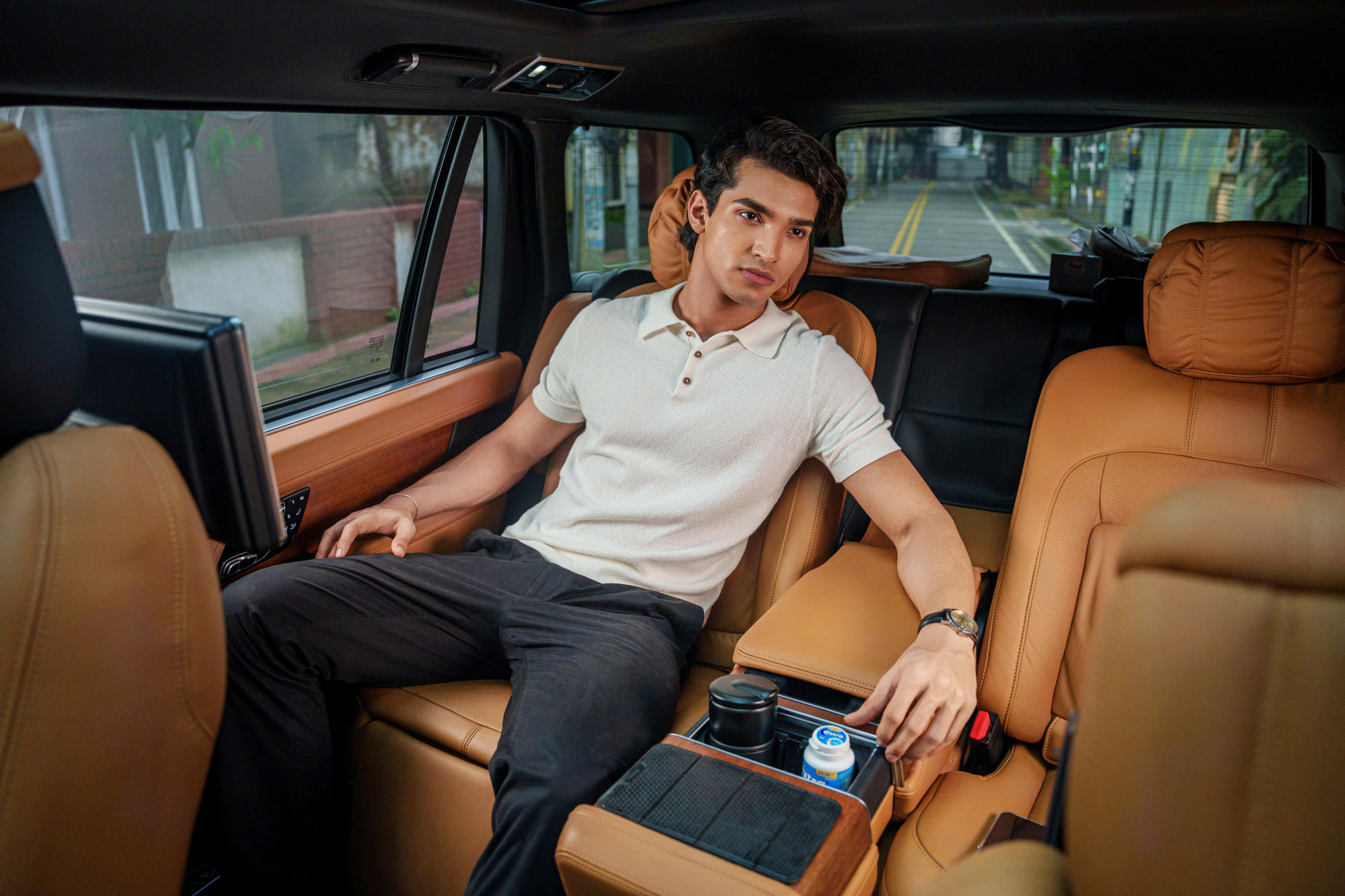 Florence Blanco Knit Polo