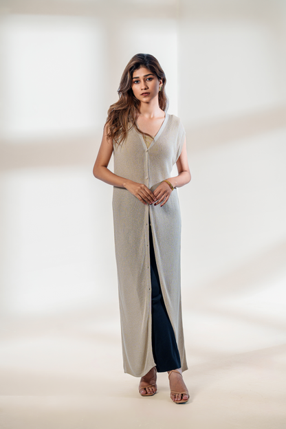 Vivian Beige Dress