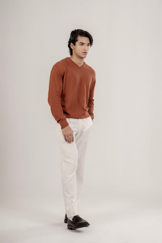 Enzo V-Neck Sweater