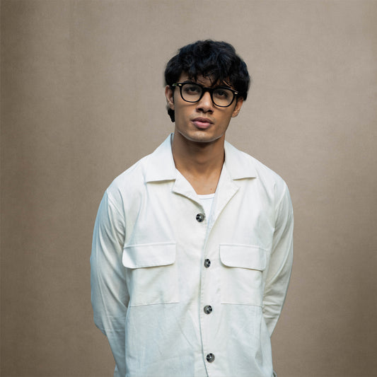Serengeti Safari Overshirt - Alabaster White