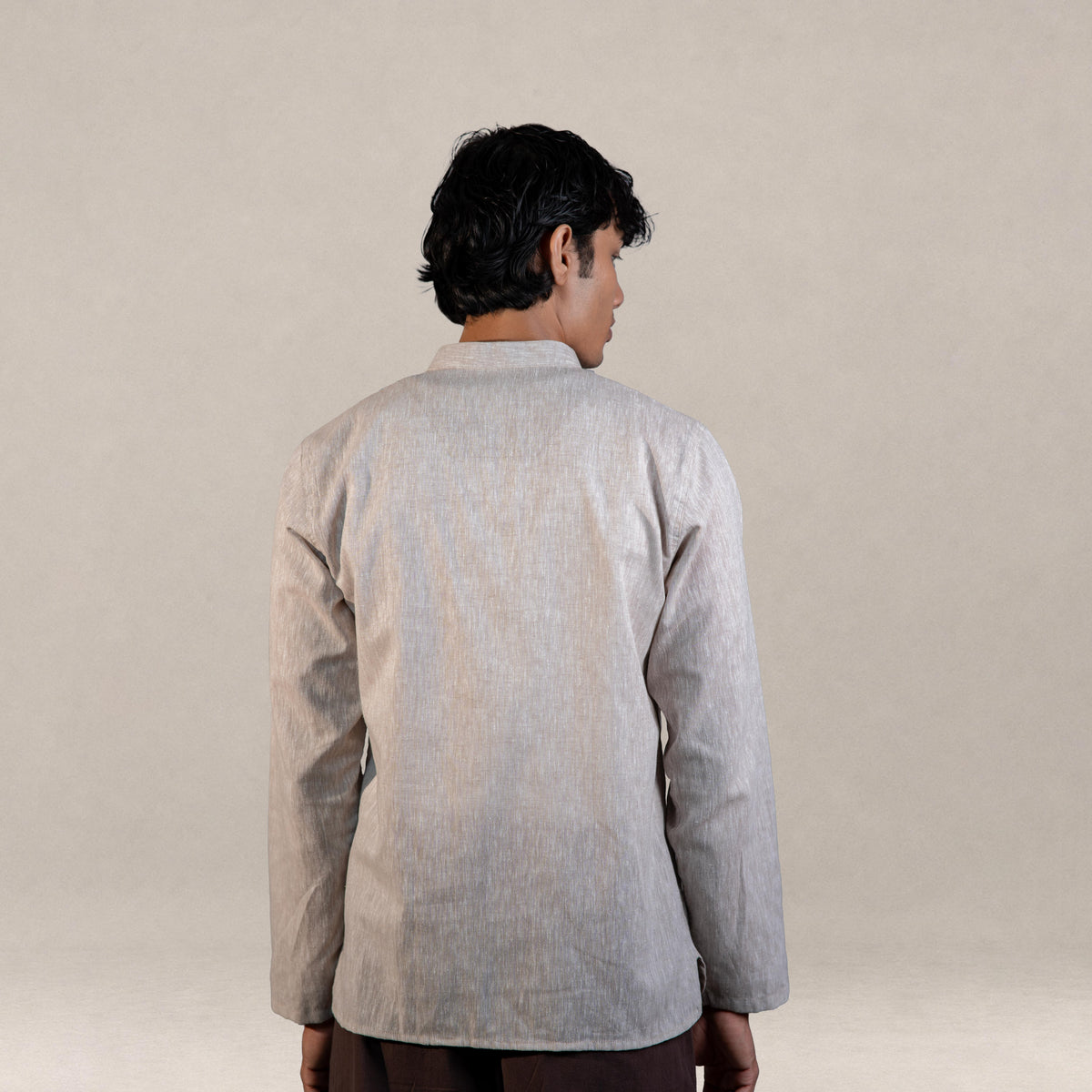 Sorrento Popover Henley Shirt - Sand