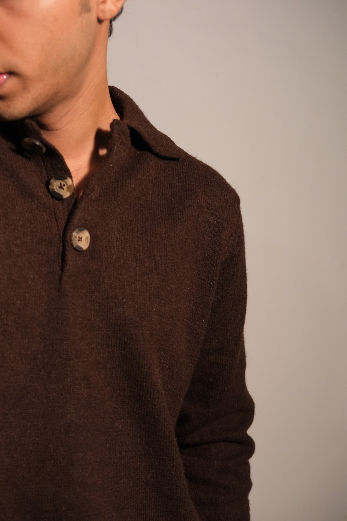 Jacob Textured Espresso Polo