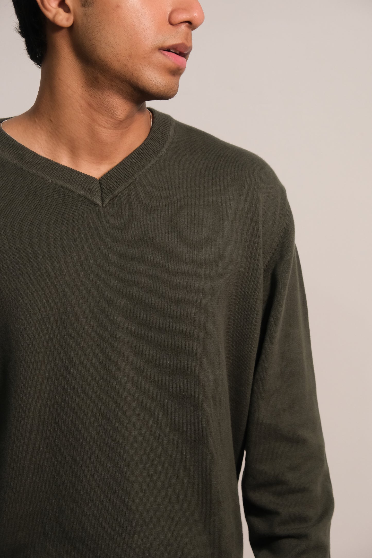 Enzo V-Neck Sweater