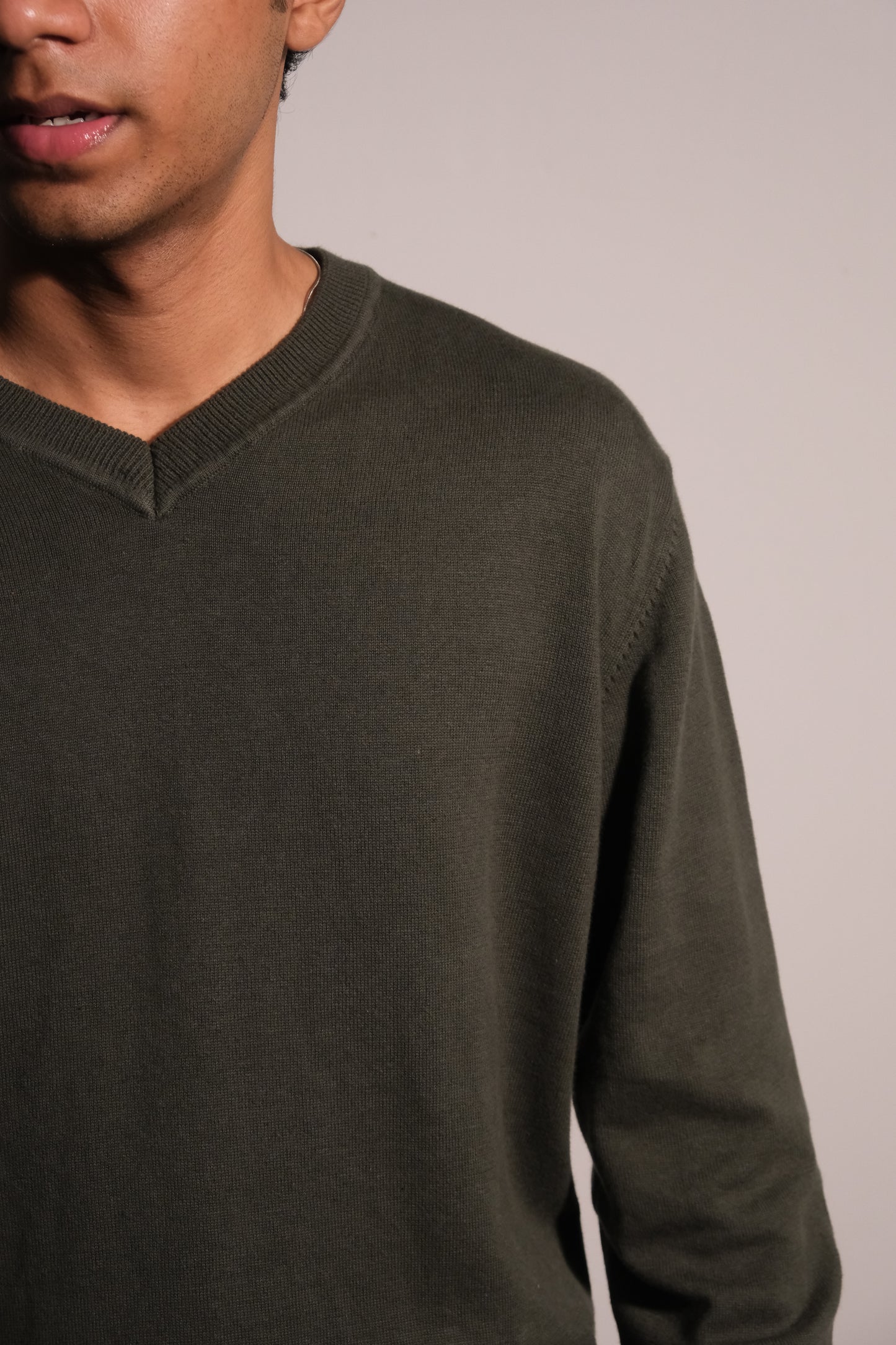 Enzo V-Neck Sweater