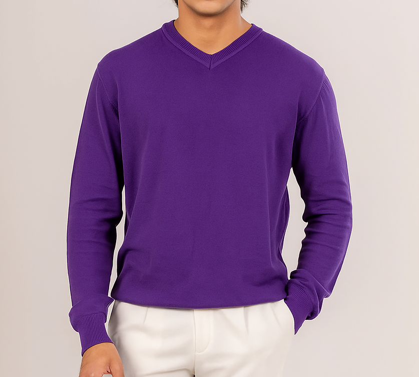 Enzo V-Neck Sweater