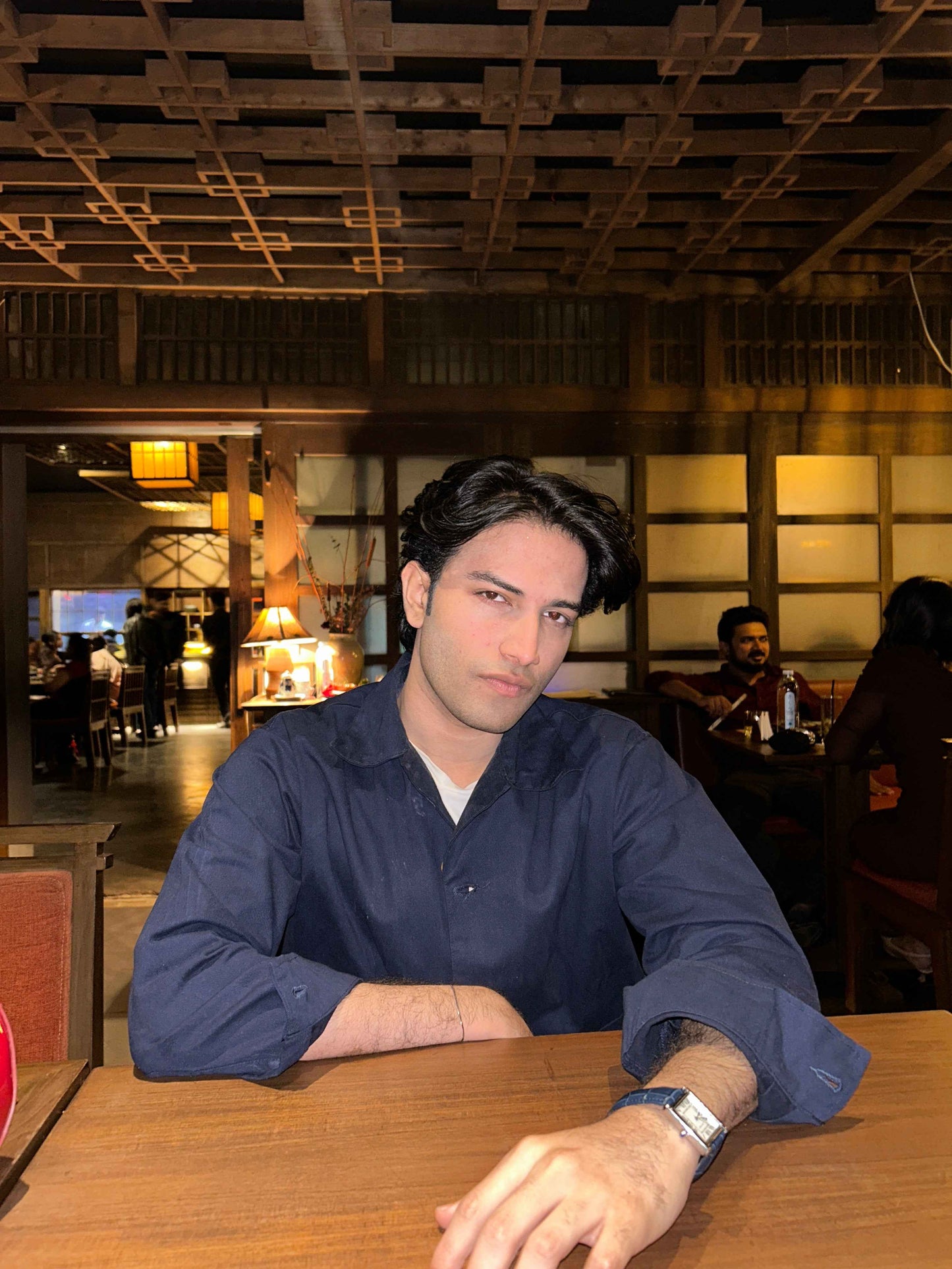 Salvatore Navy Cropped Safari