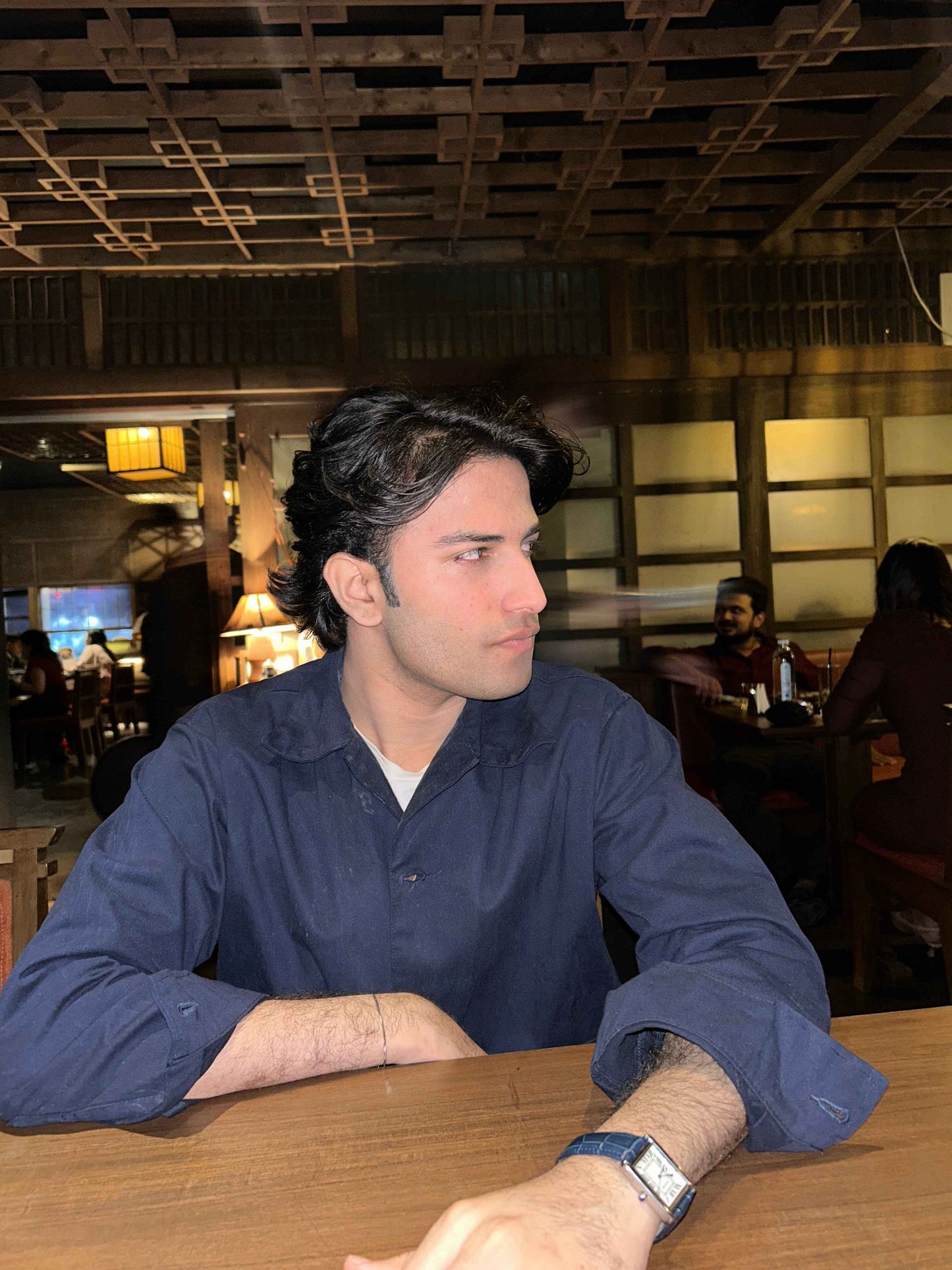 Salvatore Navy Cropped Safari