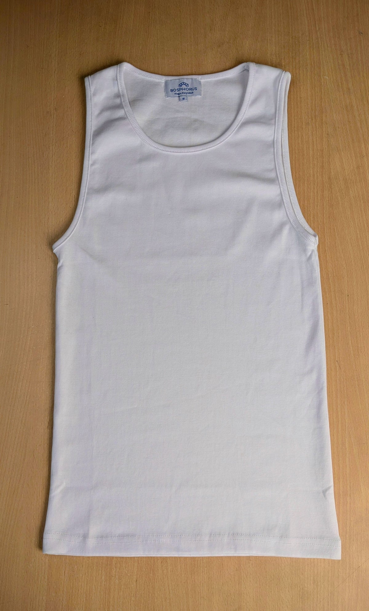Modern Classic White Tank Top