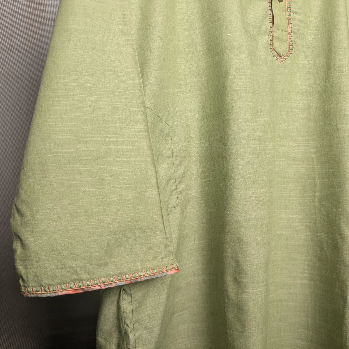 Aarish Embroidered Kurta - Seafoam Green