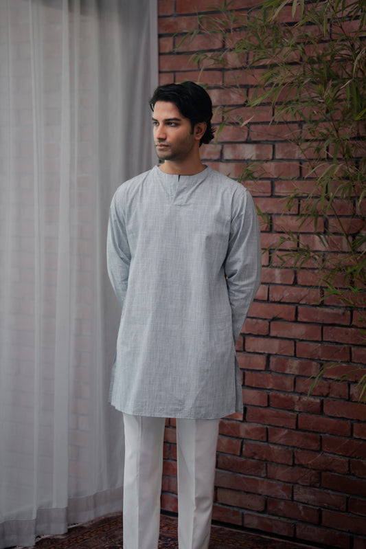 Kiyaan Khaadi Panjabi – Light Blue
