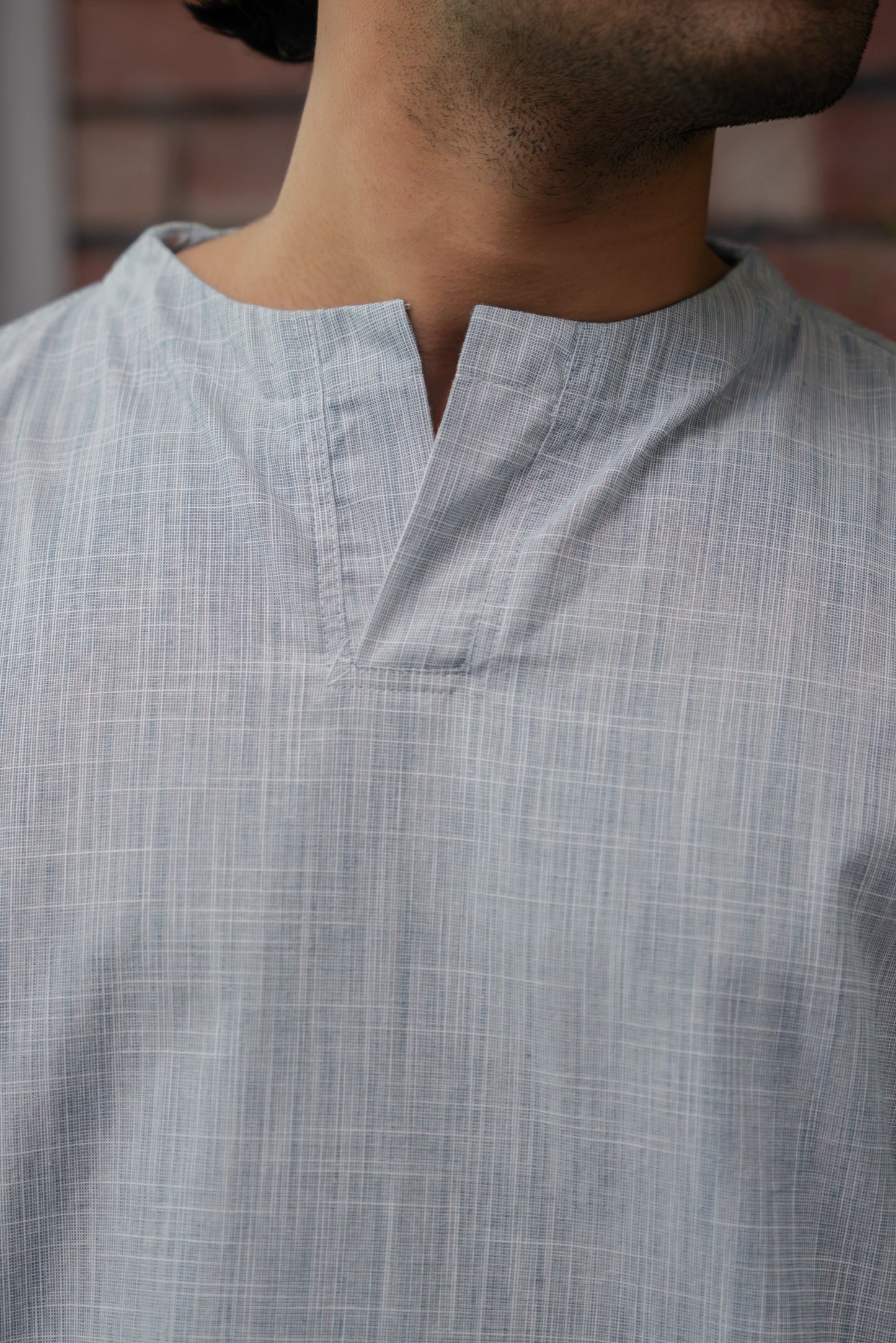 Kiyaan Khaadi Panjabi – Light Blue