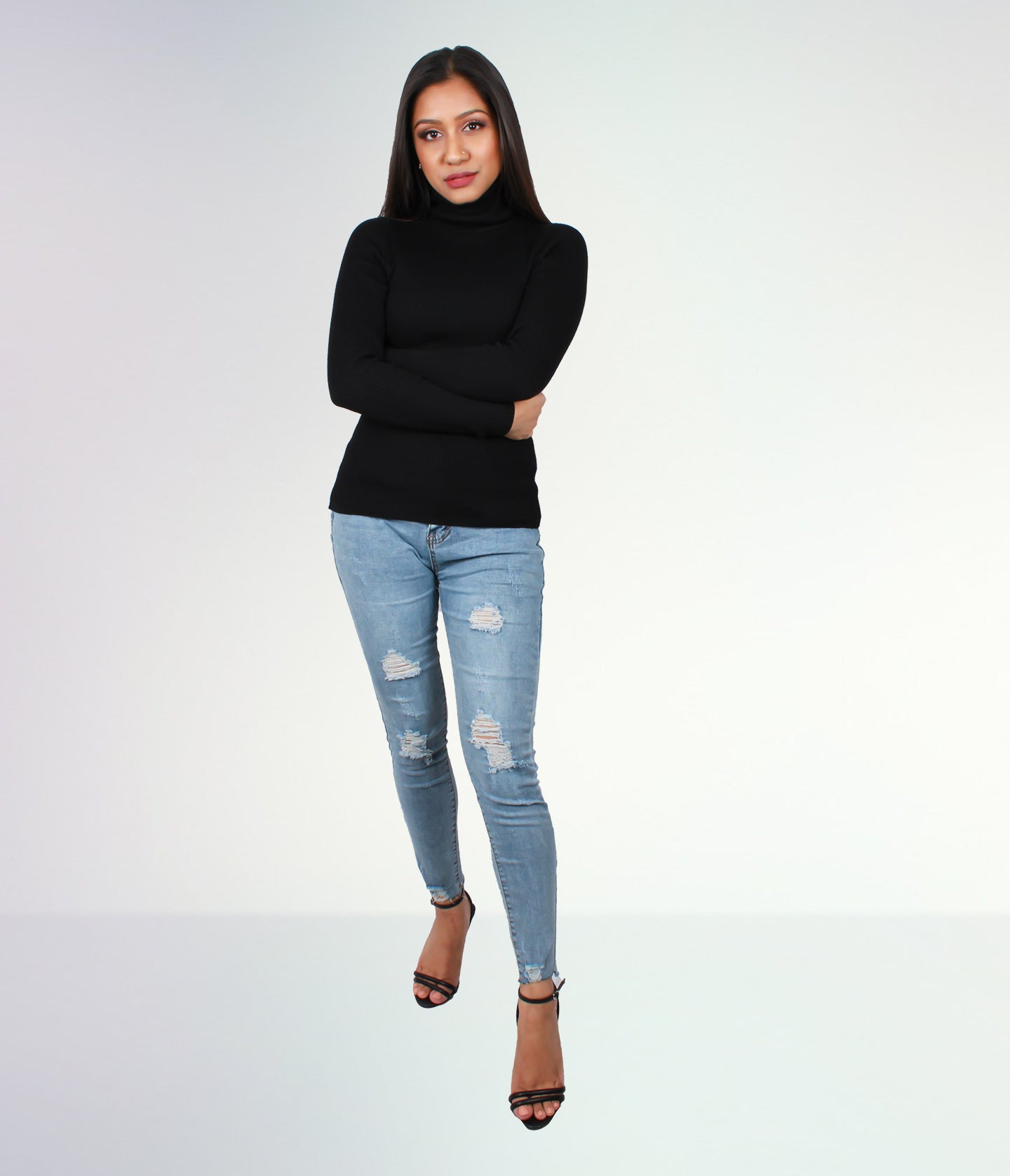 The Classic Ribbed Turtleneck Sweater - Bosphorus Fashion