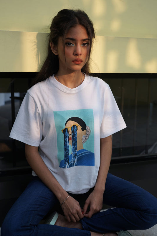 Feeling Blue Tee - Bosphorus Fashion Ltd.