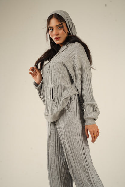 Grey Loungewear Set - Bosphorus Fashion Ltd.